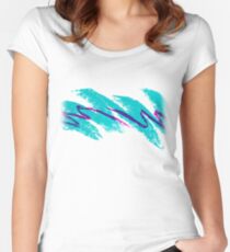 Jazz Solo Paper Cups Women's Fitted Scoop T-Shirt