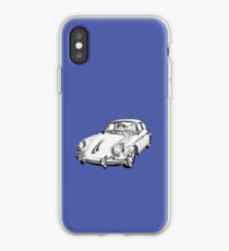 1962 Porsche 356 E Illustration iPhone Case