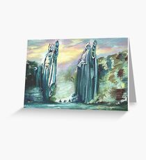 Two Kings of Old Greeting Card