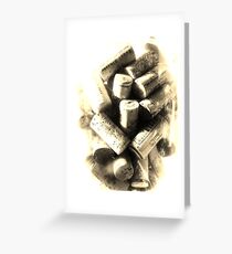 corks 1 Greeting Card