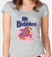 Mr. Bubbles Women's Fitted Scoop T-Shirt