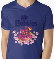 Mr. Bubbles Men's V-Neck T-Shirt