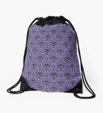 Haunted Mansion Wallpaper (Tile) Drawstring Bag