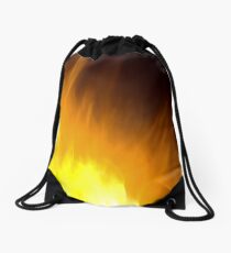 Fire Art Drawstring Bag