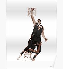 Giannis Dunk on Tim Hardaway - Poster
