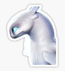 Light Fury How to Train Your Dragon 3 Sticker