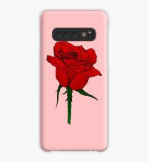 Funda/vinilo para Samsung Galaxy Retro Rose