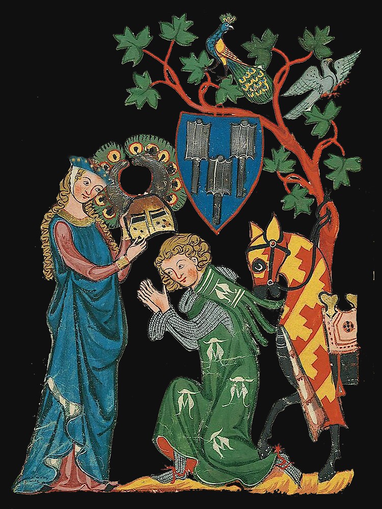 Medieval German Minne art by edsimoneit