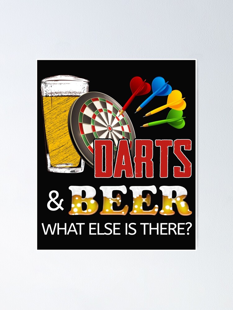 "Funny Dart " Poster by Bendthetrend Redbubble