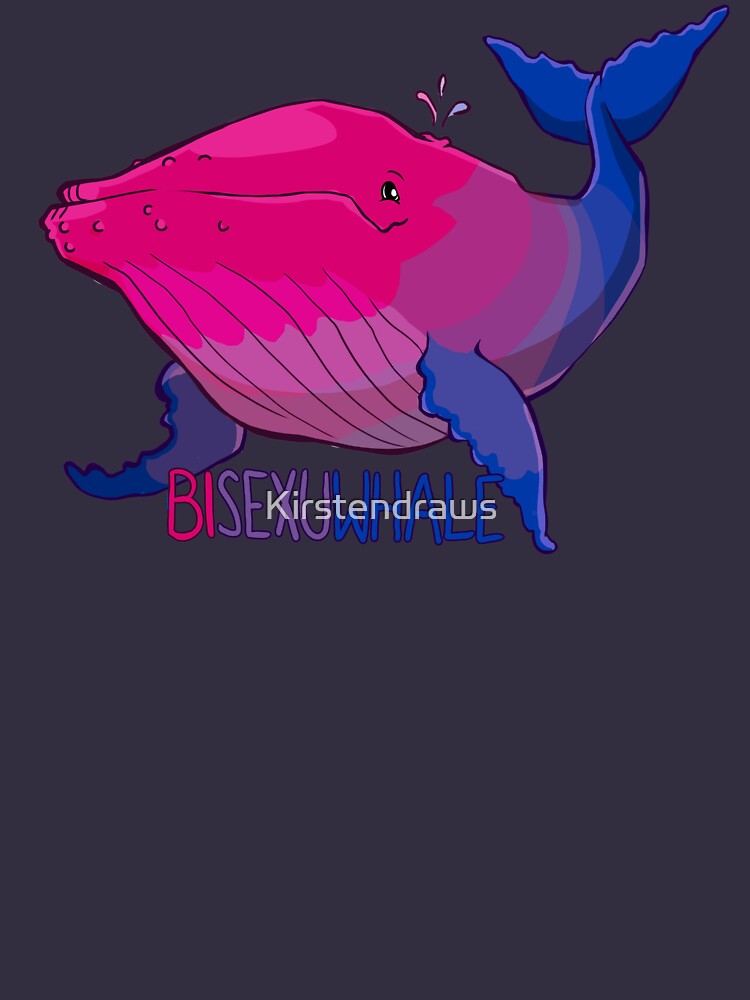 Bisexuwhale - with text by Kirstendraws