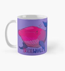 Bisexuwhale - with text Classic Mug
