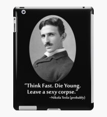 Sexy Tesla 01 iPad Case/Skin