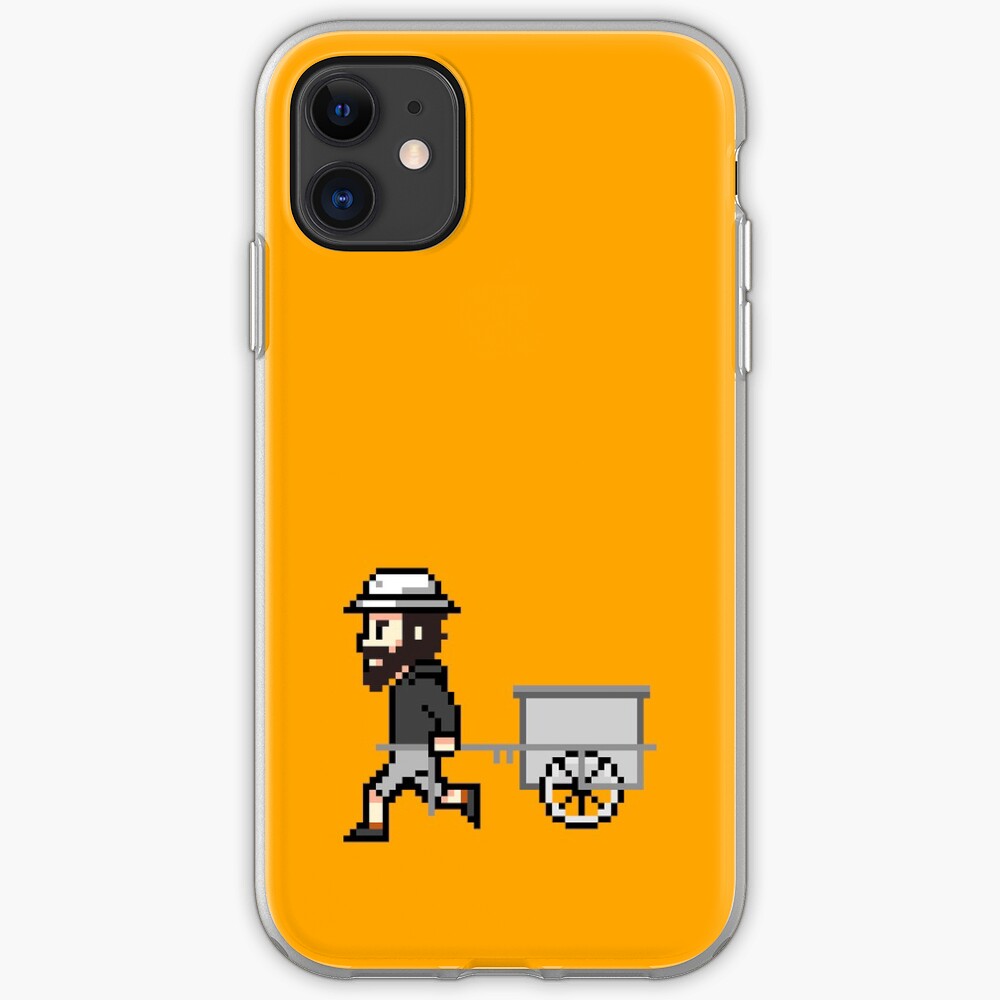 The Longest Pixel (orange) iPhone-Hülle & Cover
