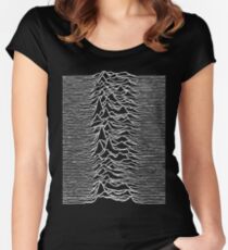 Unknown Pleasures - Joy Division Women's Fitted Scoop T-Shirt