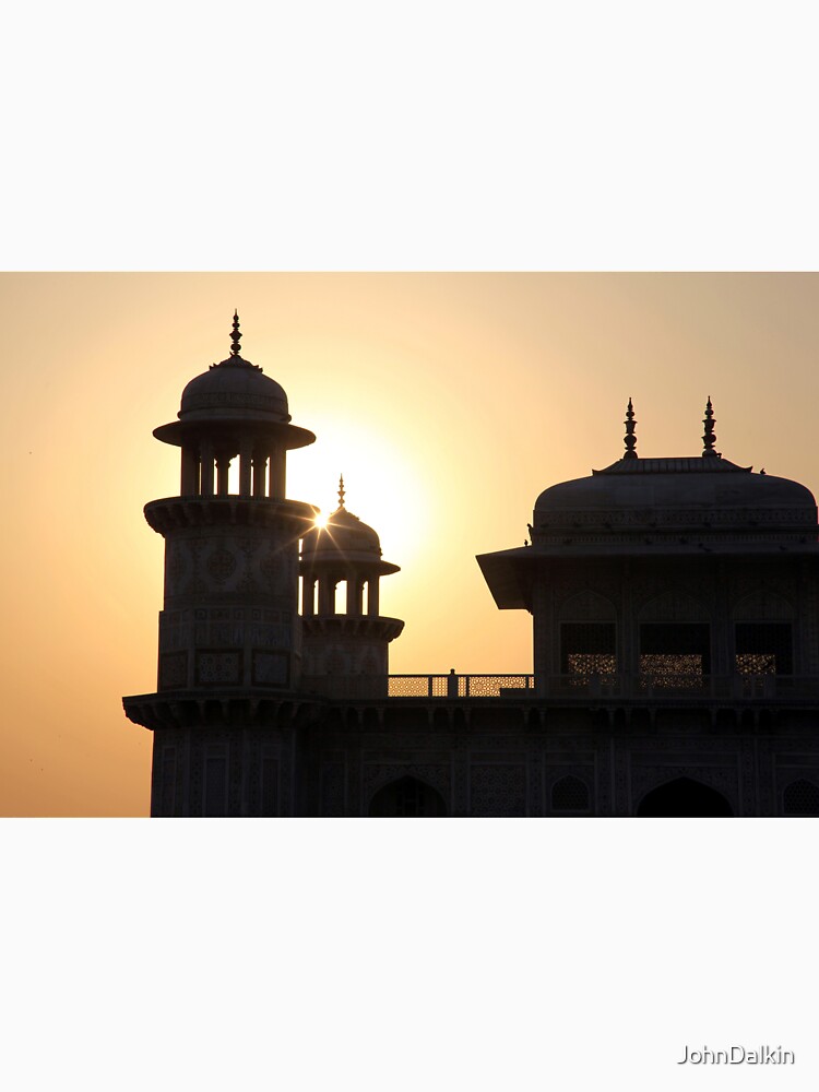 A Sunset Silhouette at the Itmad-ud-Daulah Mausoleum, Agra. by JohnDalkin