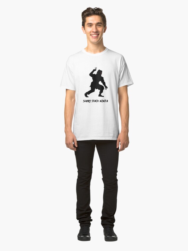 Alternate view of Short Stack Ninja Classic T-Shirt