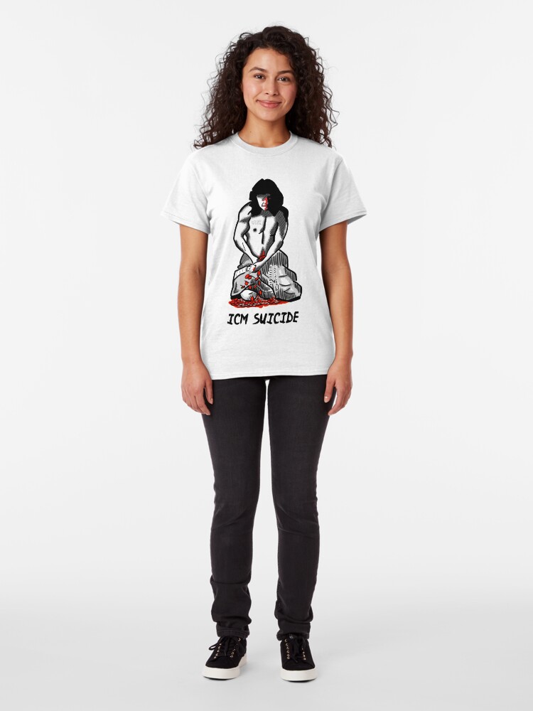 Alternate view of ICM Suicide Poker Classic T-Shirt