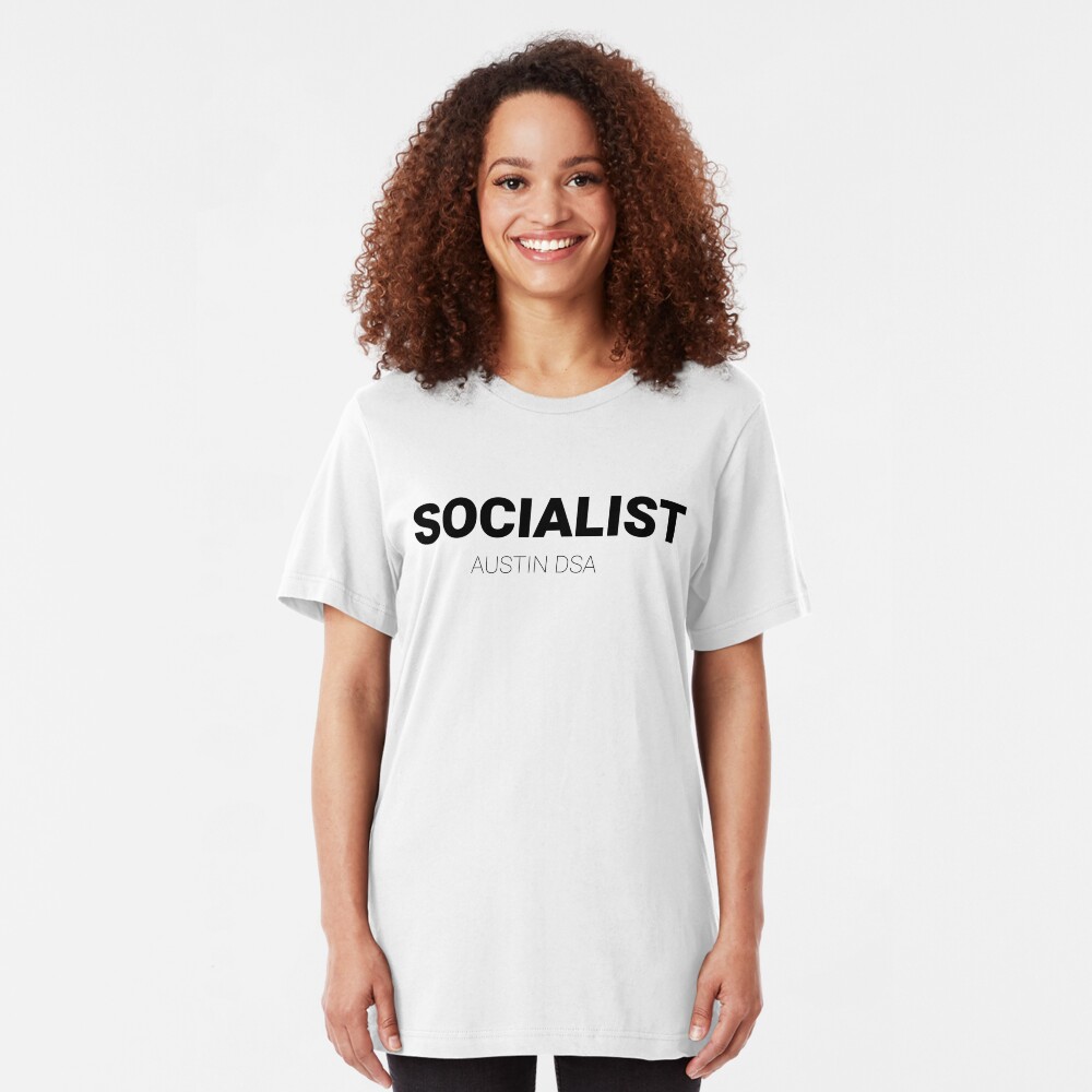 SOCIALIST — Austin DSA Slim Fit T-Shirt