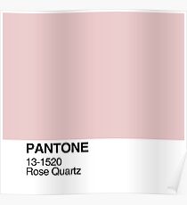 Pantone Rose Quartz Poster