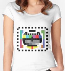 Camiseta entallada de cuello redondo Mire - Testcard