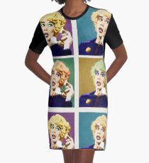 Miss Babs Pop Art Graphic T-Shirt Dress