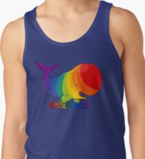 Homosexuwhale - with text Men's Tank Top
