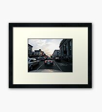 Traveling Framed Print