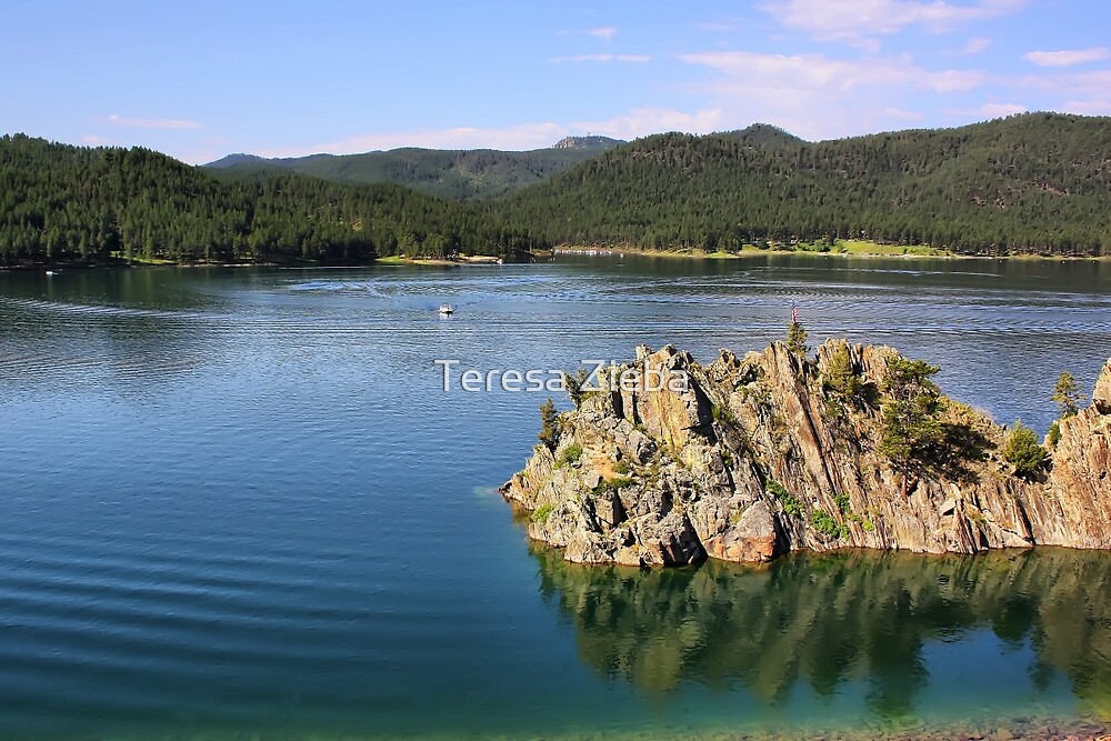 "Pactola Lake, Black Hills, South Dakota, USA" by Teresa Zieba Redbubble
