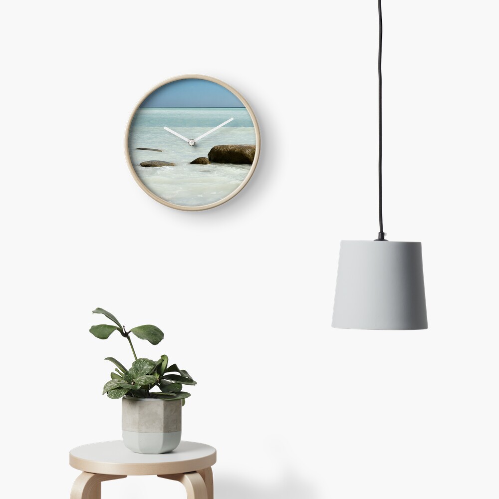 Chalky Waters Clock