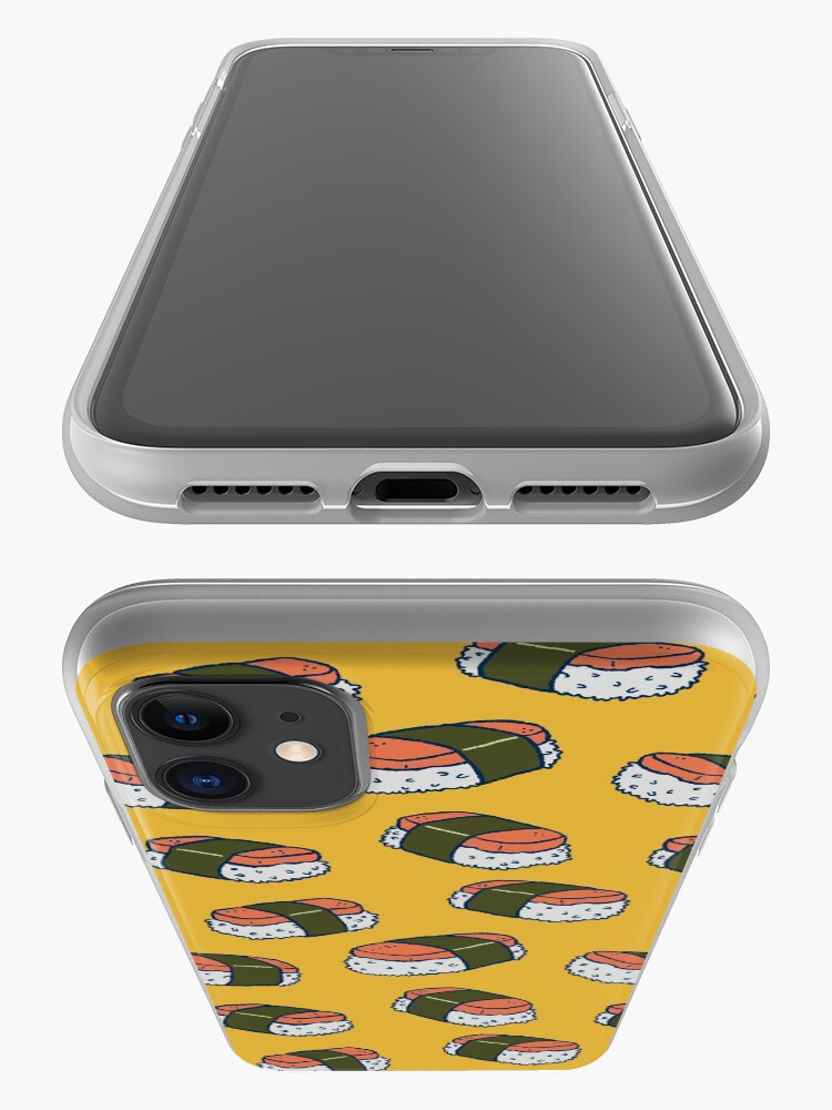 Alternate view of Spam Musubi Sushi Pattern iPhone Case & Cover