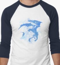 Dragonfight-cooltexture Inverted Men's Baseball ¾ T-Shirt