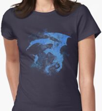 Dragonfight-cooltexture Inverted Women's Fitted T-Shirt