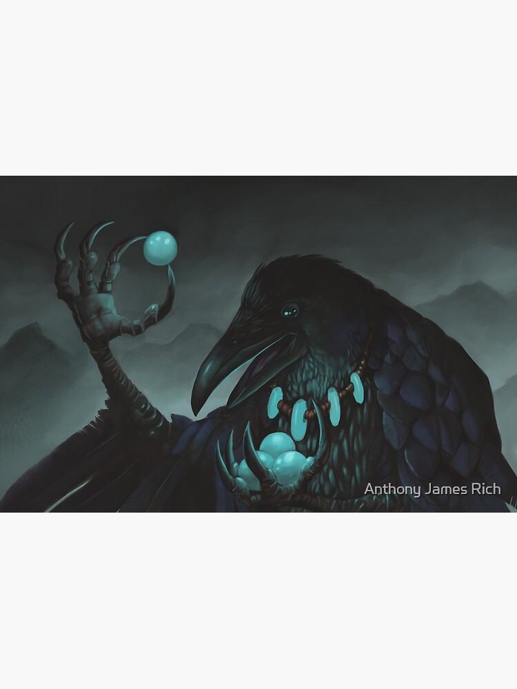 Storm Crow | Digital Illustration by AJRart