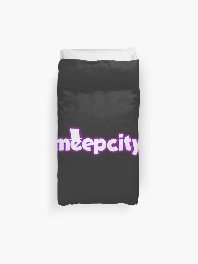 Meep City Roblox Duvet Cover By Overflowhidden Redbubble - bee swarm simulator roblox sleeveless top by overflowhidden