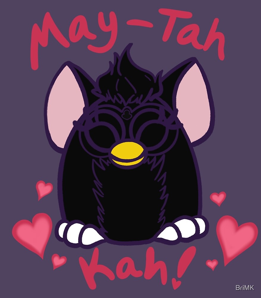 witches cat furby