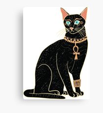 Lienzo Gato egipcio