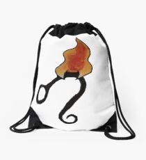 A Leos Fire Drawstring Bag