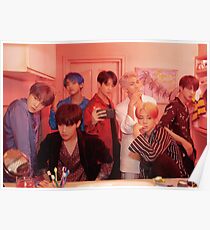 Póster BTS Persona - 2019 Foto grupal del mapa del alma