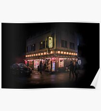 Póster Tienda de Tokio en el vacío