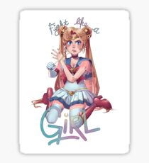 Like a Girl Sticker