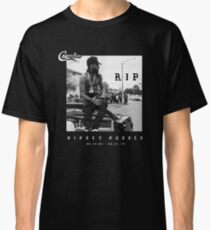 RIP Nipsey Hussle Nipsey Hussle RIP Rest in Peace Nipsey Hussle Crenshaw Marathon Tribute Fan Art & Merch Classic T-Shirt