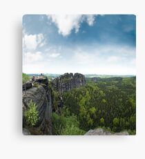 under the sky Canvas Print
