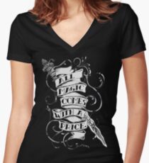 Once Upon a Time Merchandise Women's Fitted V-Neck T-Shirt