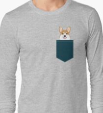 Teagan - Corgi Welsh Corgi gift phone case design for pet lovers and dog people Long Sleeve T-Shirt