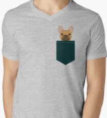 Willow - French Bulldog phone case art design for dog lovers and dog people Men's V-Neck T-Shirt