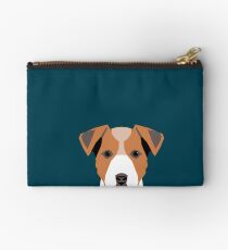 Bailey - Jack Russell Terrier phone case art print gift for dog people Jack Russell Terrier owners Studio Pouch