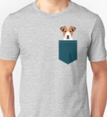 Bailey - Jack Russell Terrier phone case art print gift for dog people Jack Russell Terrier owners Unisex T-Shirt