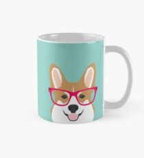 Teagan Glasses Corgi cute puppy welsh corgi gifts for dog lovers and pet owners love corgi puppies Mug
