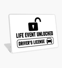 Vinilo para portátil Evento de vida desbloqueado - Licencia de conducir