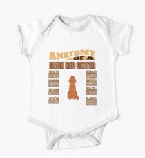 Anatomy Of A Irish Red Setter - Funny Irish Red Setter Design Baby Body Kurzarm